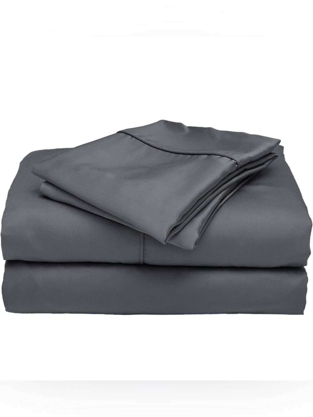 Ettitude King Standard Breathable, Cooling, Bedding Luxury Sheet Set NWOT Grey